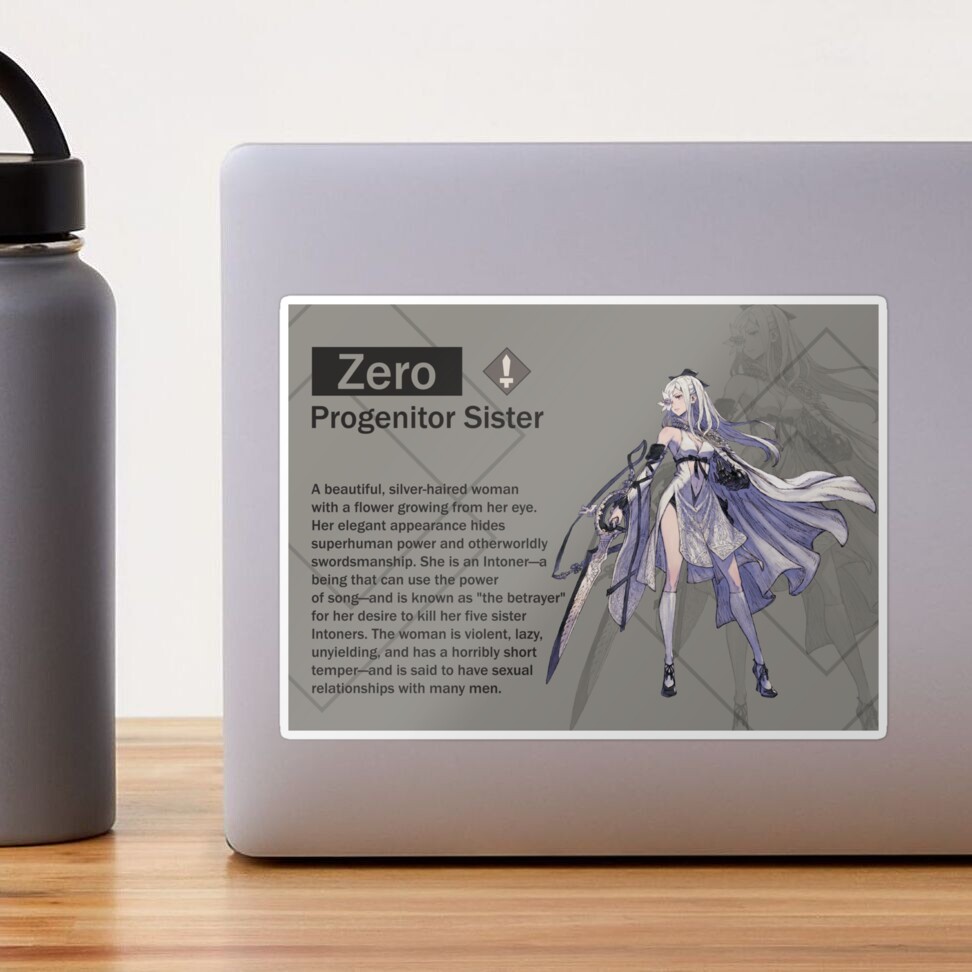 Zero - Progenitor Sister (Nier Reincarnation) Art Board Print by  VelvetZone