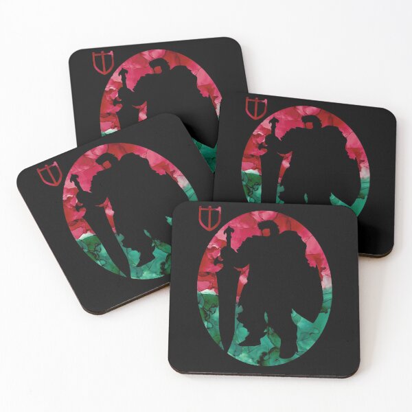 Item preview, FFXIV Paladin Silhouette v2 - Christmas Colours designed and sold by GingerCatGifts.