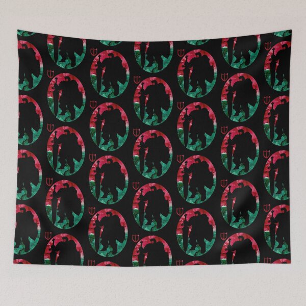 Item preview, FFXIV Paladin Silhouette v2 - Christmas Colours designed and sold by GingerCatGifts.