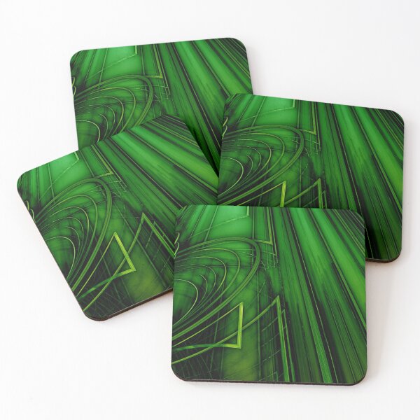 Item preview, Fractals ... 163 ... Green ... designed and sold by AtelierFafard.