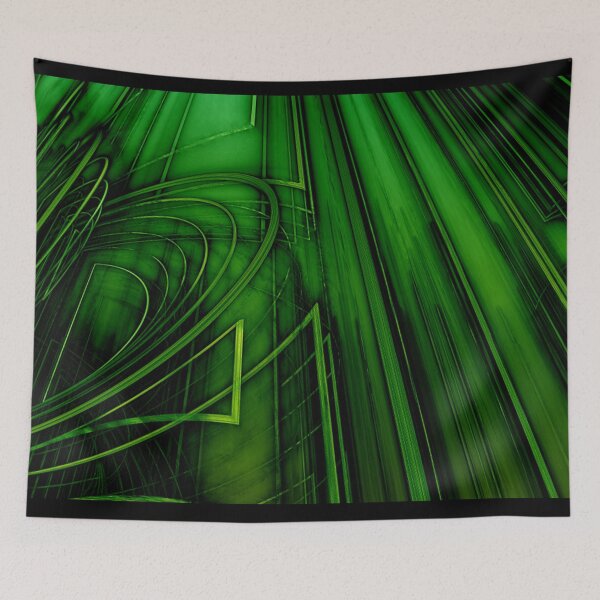 Item preview, Fractals ... 163 ... Green ... designed and sold by AtelierFafard.