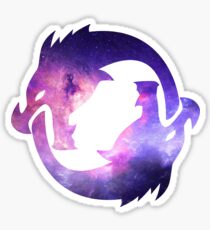 Dragonstrike Logo - Galaxy Sticker