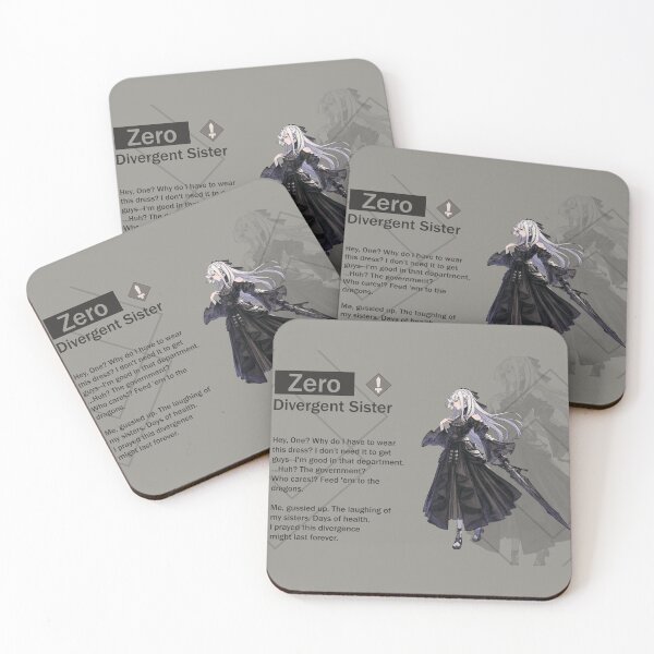 Item preview, Zero - Divergent Sister (Nier Reincarnation) designed and sold by VelvetZone.