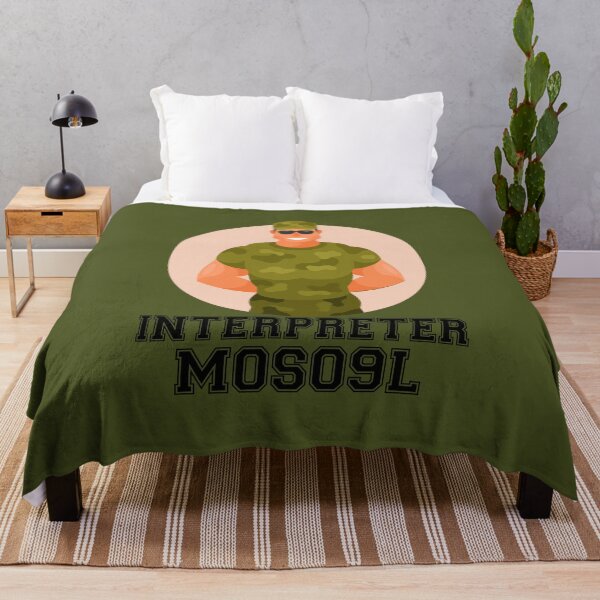 Item preview, Military Army Forces Interpreter Translator MOS09L designed and sold by PodiShawna.
