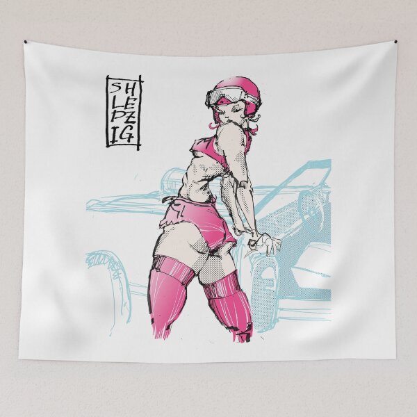 Item preview, Girls and Cars designed and sold by Shlepzig.
