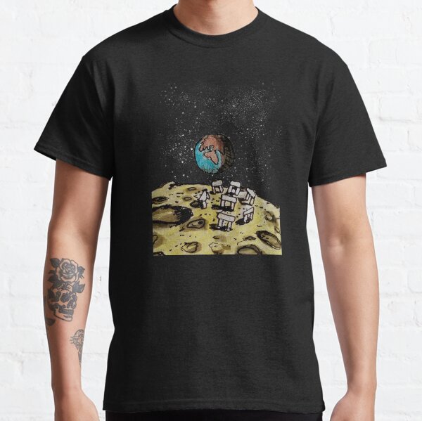 Stonehenge on the Moon Classic T-Shirt