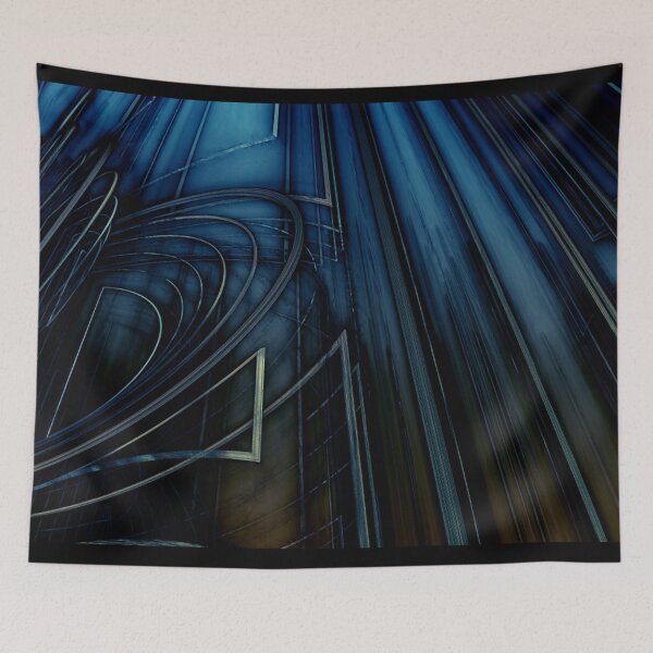 Item preview, Fractals ... 163 ... Blue ... designed and sold by AtelierFafard.