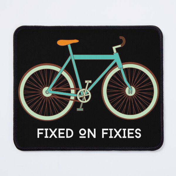 Item preview, Fixed On Fixies. Fixie bike fanatic. designed and sold by JellyBeenzz.