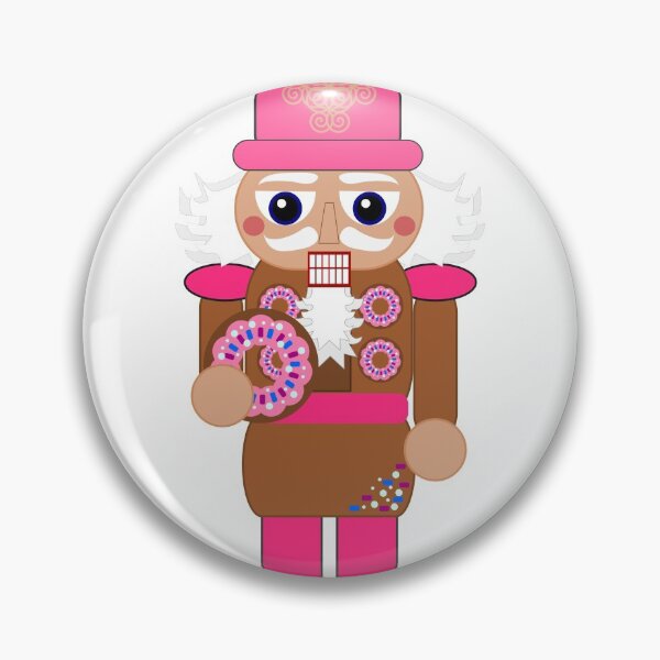 Item preview, Pink Donut Nutcracker designed and sold by MetaCynth.