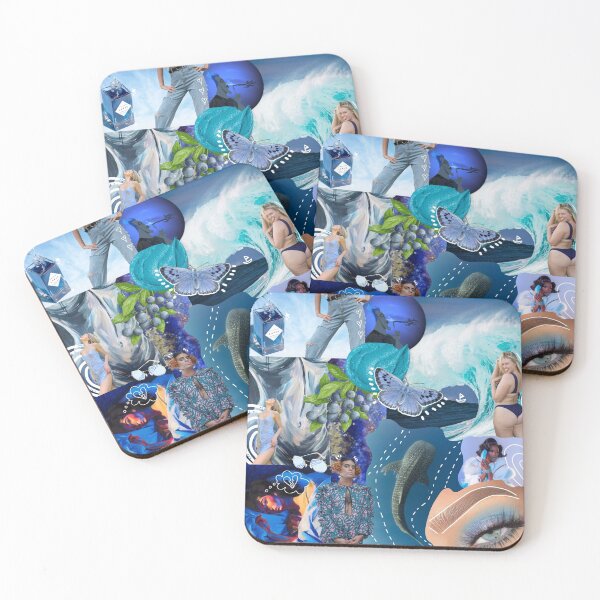 Item preview, Blue Photo Collage designed and sold by Lindas Lineas.