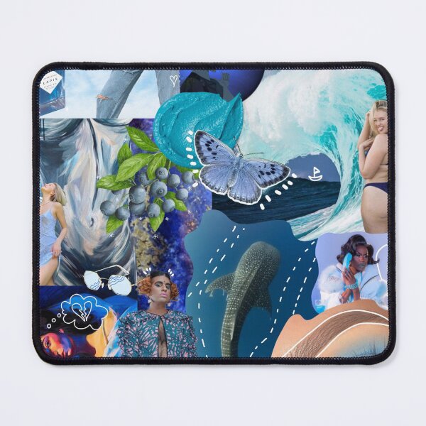 Item preview, Blue Photo Collage designed and sold by Lindas Lineas.