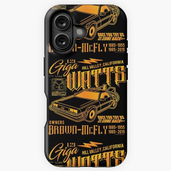 Item preview, Giga Watts Garage Back to the Future DeLorean Car (© UCS LLC and Amblin) designed and sold by Alema Art.