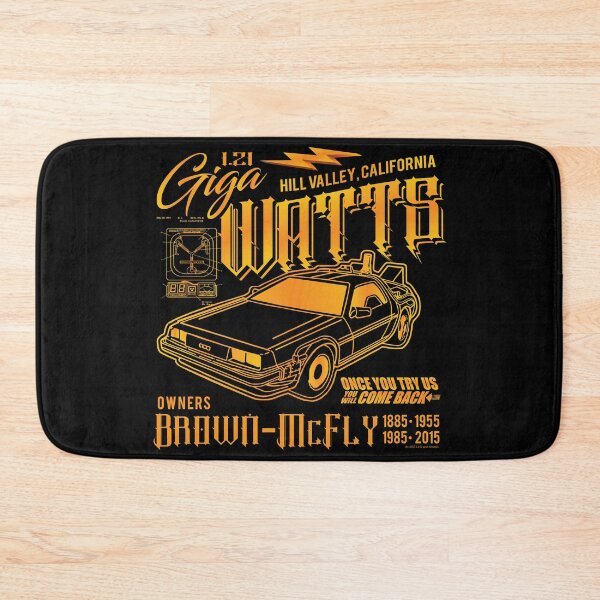 Item preview, Giga Watts Garage Back to the Future DeLorean Car (© UCS LLC and Amblin) designed and sold by Alema Art.