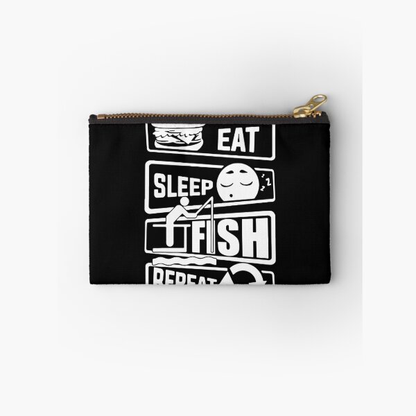 Artikelvorschau, Eat Sleep Fishing Repeat Love Fishing Born to Fish Gift Premium Apparel Funny Holiday Xmas entworfen und verkauft von DesignByHeartUK.
