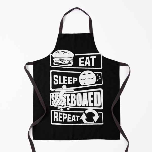 Item preview, Eat Sleep Skateboard Repeat Love Longbord born to skid Funny Art Design Happy Apparel Essential Inspiration Joy Mood Funny designed and sold by DesignByHeartUK.