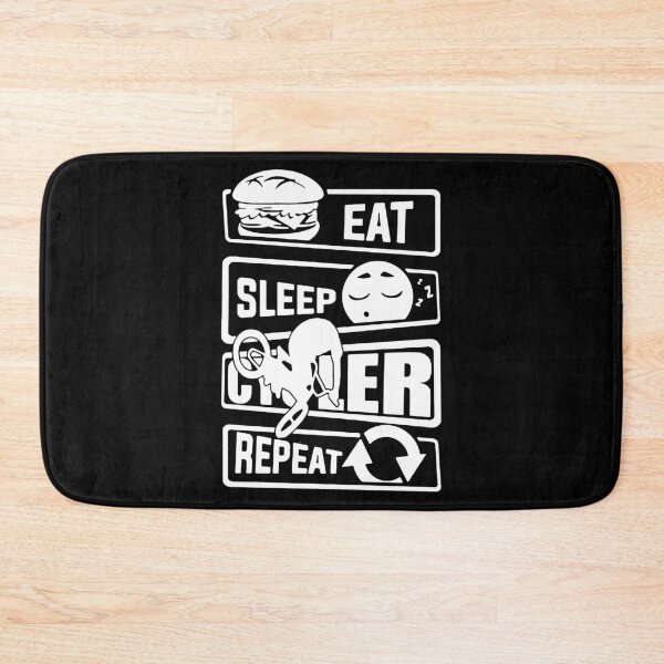 Item preview, Eat Sleep Cycling Repeat BMX Cycle Cycler Cool Bike Born to Ride Evolution of Mountain Bike  Love Bike Gift Premium Apparel Funny Holiday Xmas designed and sold by DesignByHeartUK.