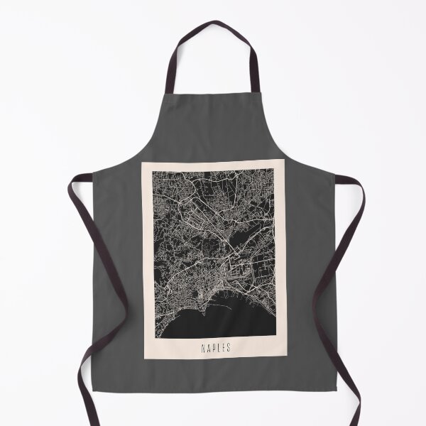 Item preview, Naples City Street Map Dark designed and sold by Teecha.