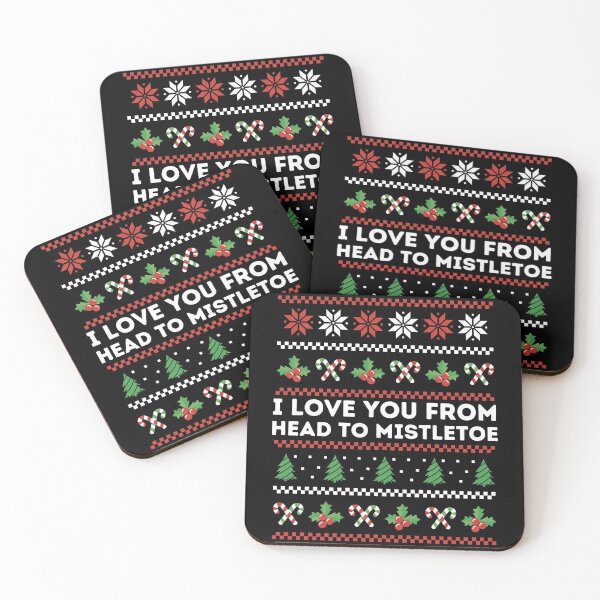 Item preview, I Love You From Head To Mistletos Ugly Christmas designed and sold by Echo Dusk.