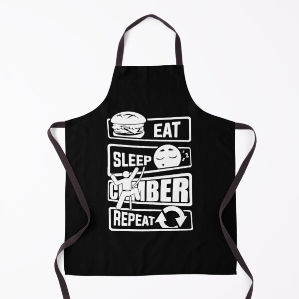 Item preview, Eat Sleep Climbing Repeat Love Hiking born to climb Art Design Happy Apparel Essential Inspiration Joy Mood Funny designed and sold by DesignByHeartUK.