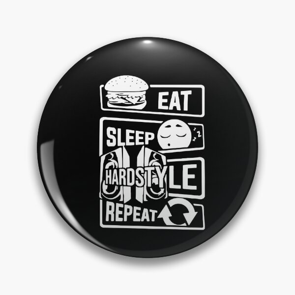 Artikelvorschau, Eat Sleep Hardstyle Repeat Love Rawstyle jumpstyle dance music Art Design Happy Apparel Essential Inspiration Joy Mood Funny entworfen und verkauft von DesignByHeartUK.