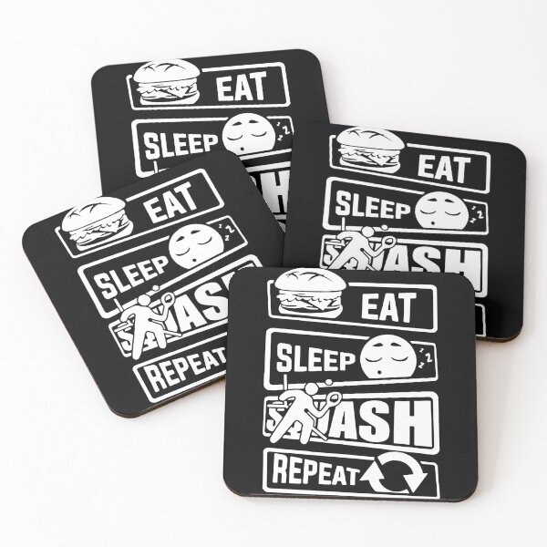 Item preview, Eat Sleep squash Repeat Love Squash sports Funny Saying Art Design Happy Apparel Essential Inspiration Joy Mood Funny designed and sold by DesignByHeartUK.