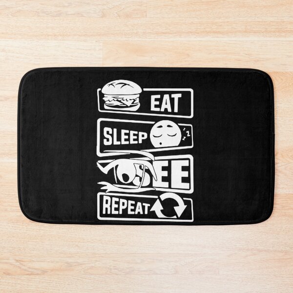Item preview, Eat Sleep See Repeat Love See Saw Funny Saying Art Design Happy Apparel Essential Inspiration Joy Mood Funny designed and sold by DesignByHeartUK.