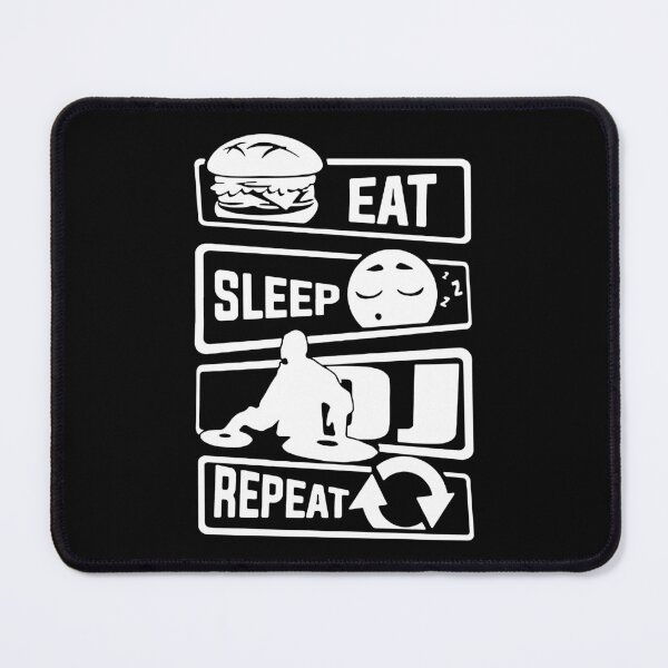 Item preview, Eat Sleep Dj Repeat Love Dj Music Funny Saying Art Design Happy Apparel Essential Inspiration Joy Mood Funny designed and sold by DesignByHeartUK.