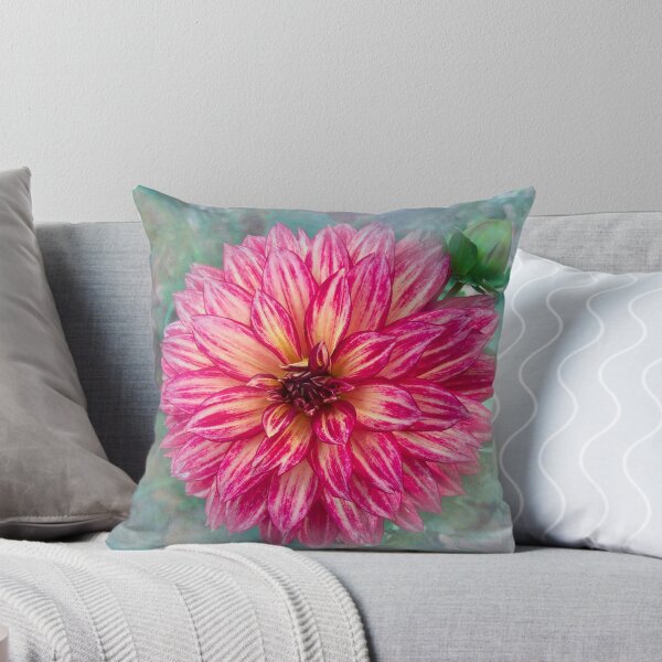 Item preview, Dahlia with Bud Textured Art Design designed and sold by AimeeLMaher.