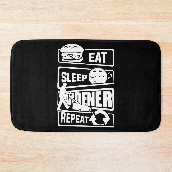 Item preview, Eat Sleep Gardening Repeat Love Gardener Keep Calm Enjoy Gardening Planting Clean Garden Funny Target Idea Gift Premium Apparel Funny Holiday Xmas designed and sold by DesignByHeartUK.