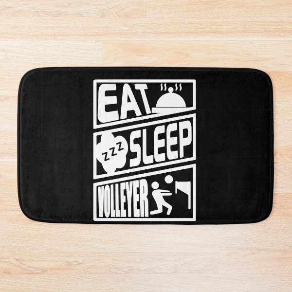 Item preview, Eat Sleep Volleyball Repeat Volleyball Born to play volleyball Forced to work Art Design Happy Apparel Essential Inspiration Joy Mood Funny designed and sold by DesignByHeartUK.