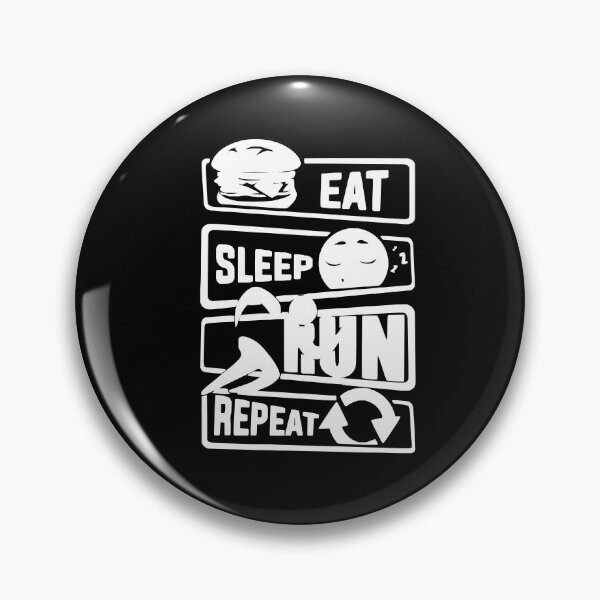 Artikelvorschau, Eat Sleep Run Repeat Love Running Morning Run Fitness Gift Premium Apparel Funny Holiday Xmas entworfen und verkauft von DesignByHeartUK.