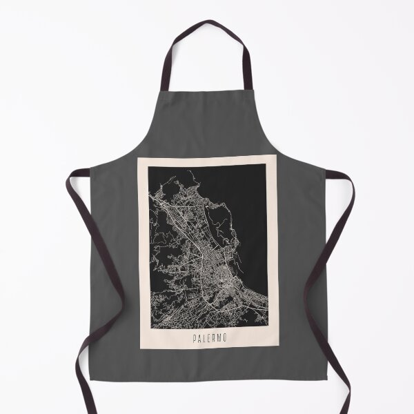 Item preview, Palermo City Street Map Dark designed and sold by Teecha.