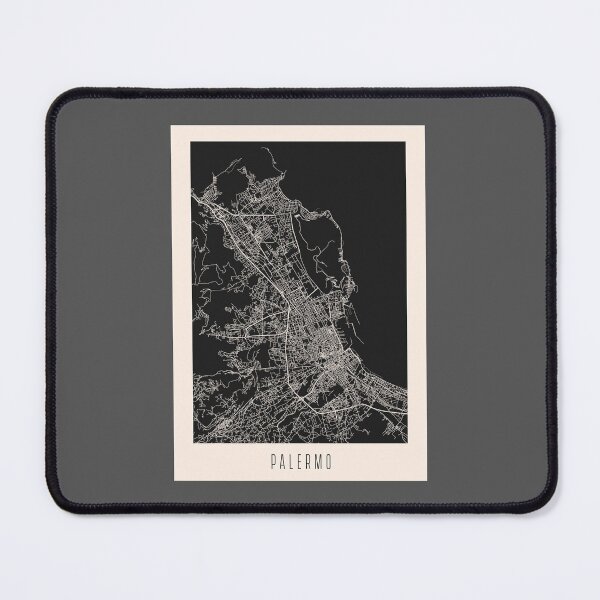 Item preview, Palermo City Street Map Dark designed and sold by Teecha.