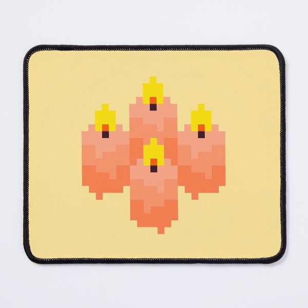 Item preview, Little Orange Pixel Candles designed and sold by rin3d .