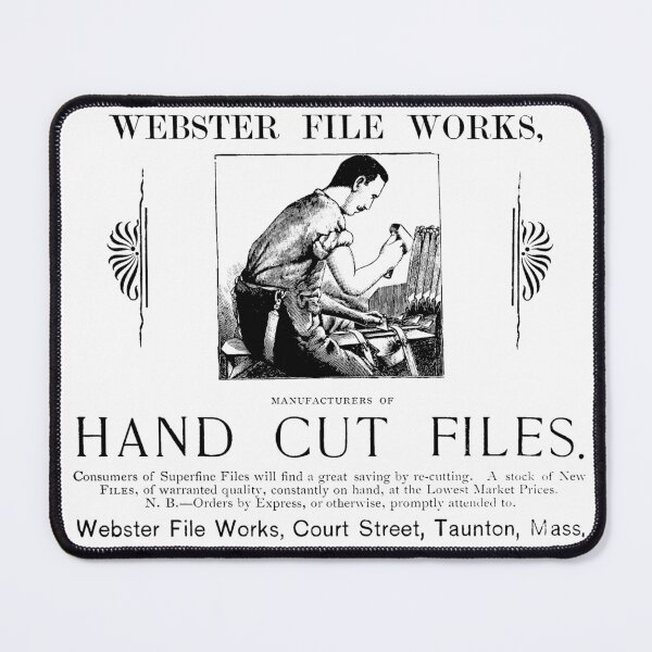 Item preview, Webster File Works Taunton Mass 1800's designed and sold by tcripps.