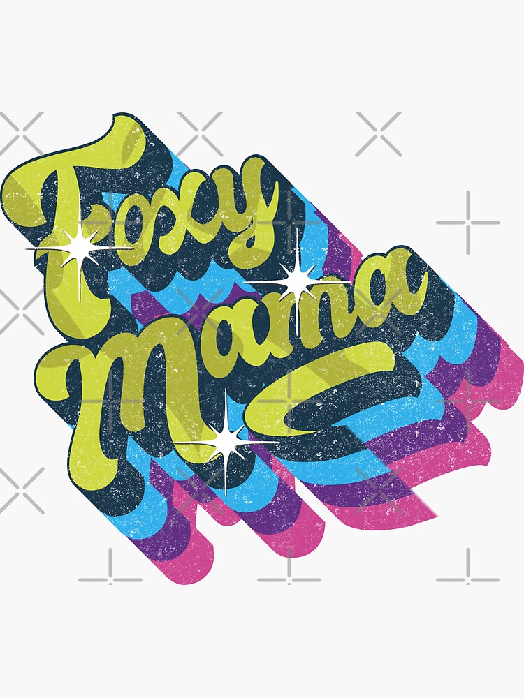 "Foxy Mama" Sticker for Sale by rampad1 Redbubble