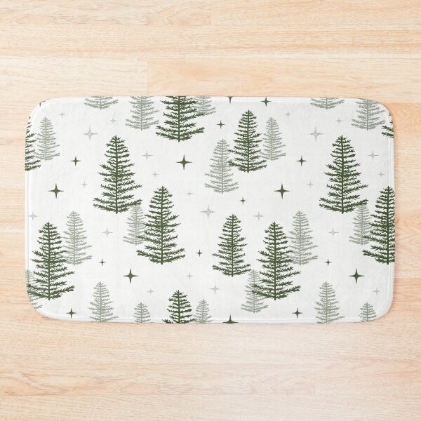 Item preview, Christmas Night with green trees designed and sold by Studio Valko.