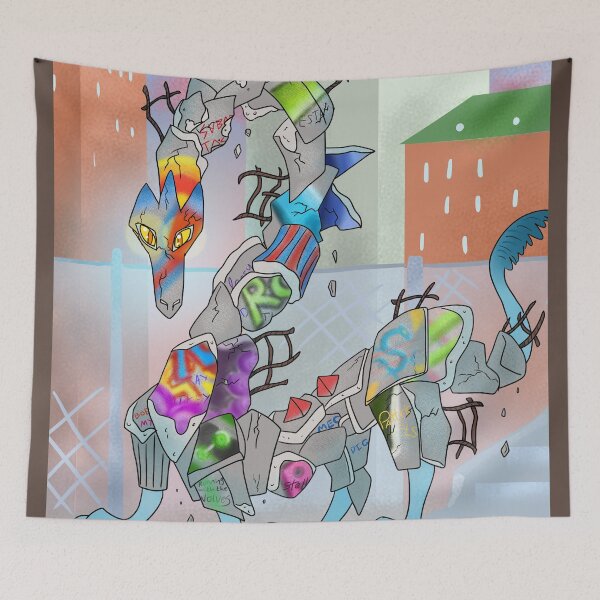 Item preview, Graffiti Dragon designed and sold by RobinwingHood.
