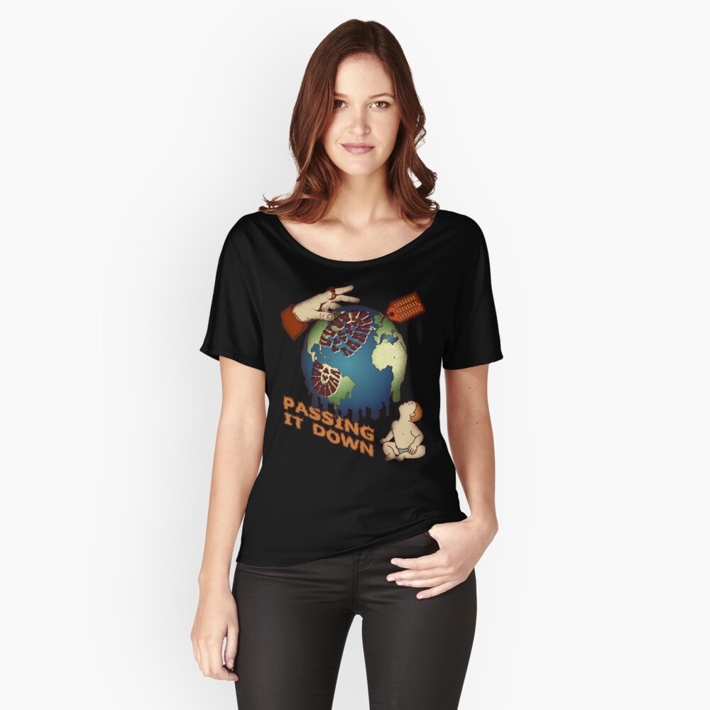 Item preview, Relaxed Fit T-Shirt designed and sold by v-nerd.
