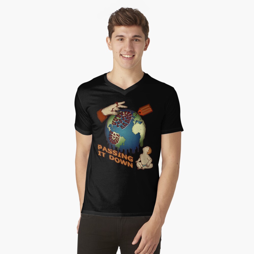 Item preview, V-Neck T-Shirt designed and sold by v-nerd.