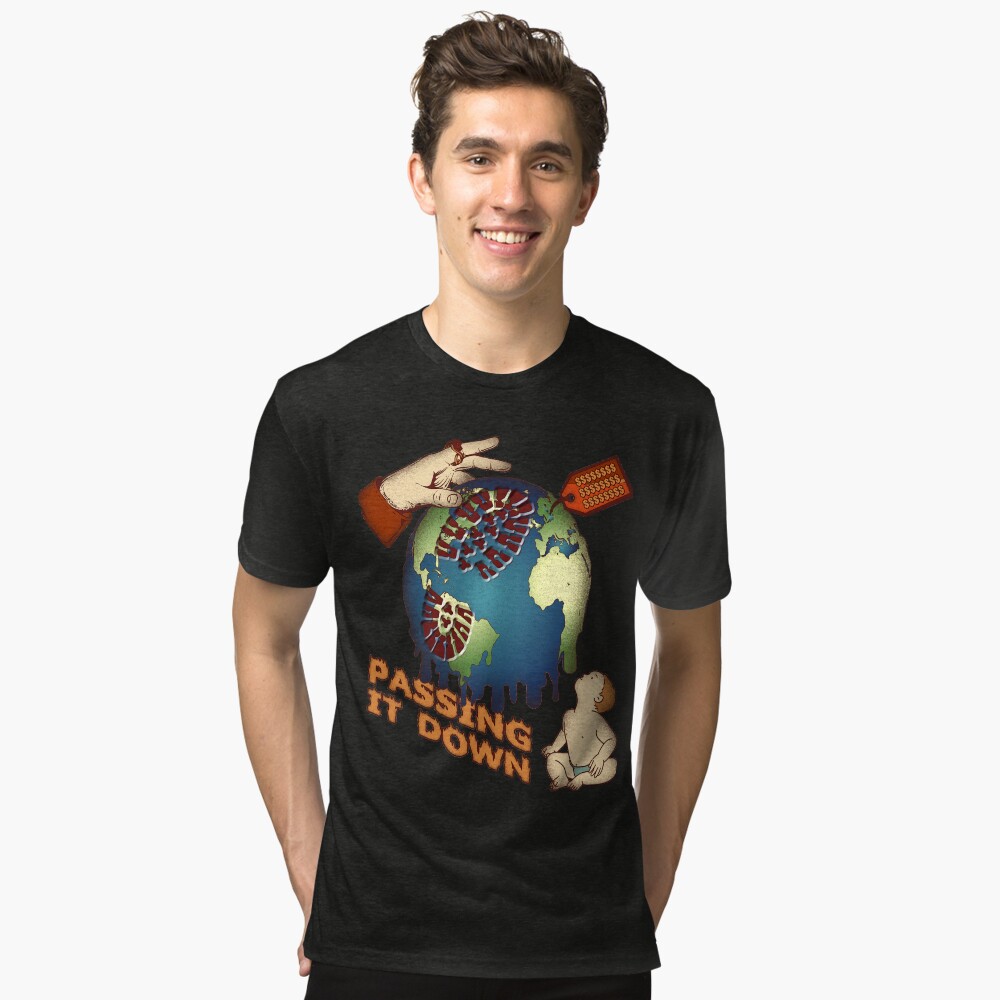 Item preview, Tri-blend T-Shirt designed and sold by v-nerd.