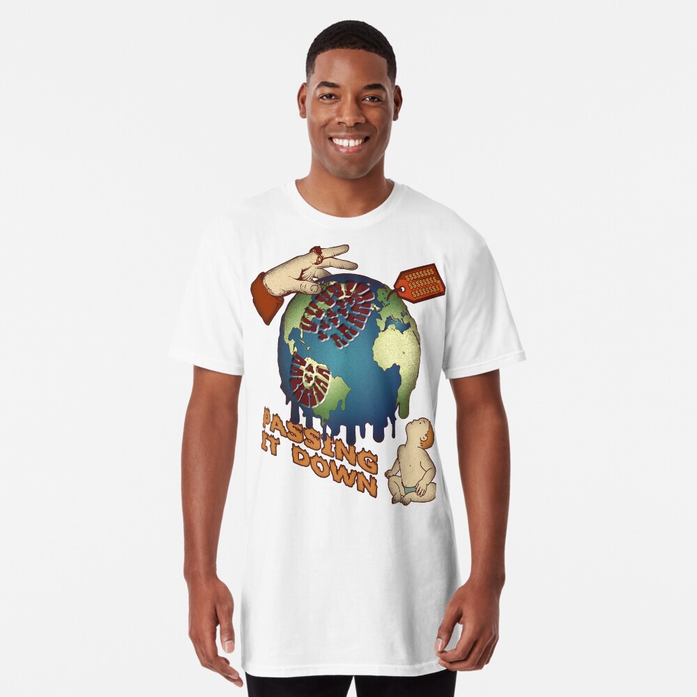 Item preview, Long T-Shirt designed and sold by v-nerd.