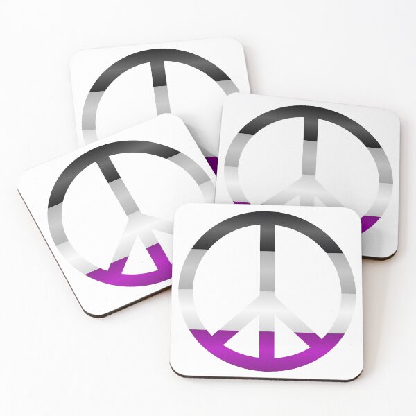 Item preview, Peace and Asexual Pride #1 designed and sold by NovotnyDesigns.