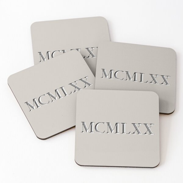 Item preview, Roman Numeral 1970 designed and sold by GloopTrekker.