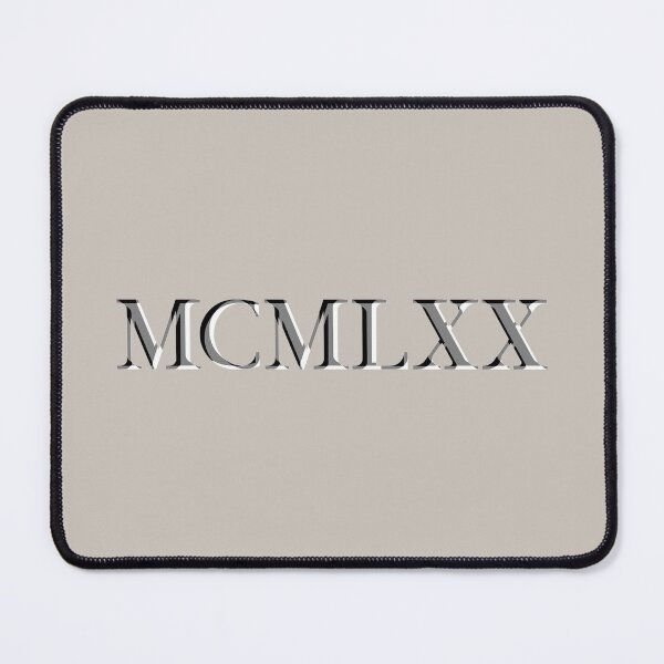 Item preview, Roman Numeral 1970 designed and sold by GloopTrekker.