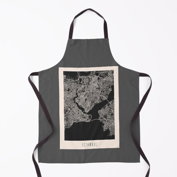 Item preview, Instanbul City Street Map Dark designed and sold by Teecha.