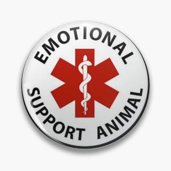 Item preview, emotional support animal designed and sold by HowlingClothing.
