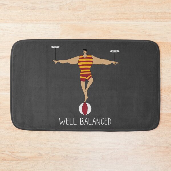 Item preview, Well Balanced. Funny play on words. Double meaning. designed and sold by JellyBeenzz.