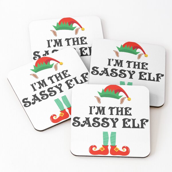 Item preview, I'm The Sassy Elf T-Shirt - Funny Christmas T-Shirt designed and sold by becdanlimited.