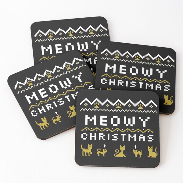 Item preview, Meowy Christmas Cat Gifts designed and sold by ajw1.